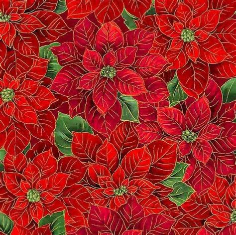 timeless treasures joyful season packed poinsettias metallic red fabric|Poinsettias Packed in Red Metallic Holiday Spice by .